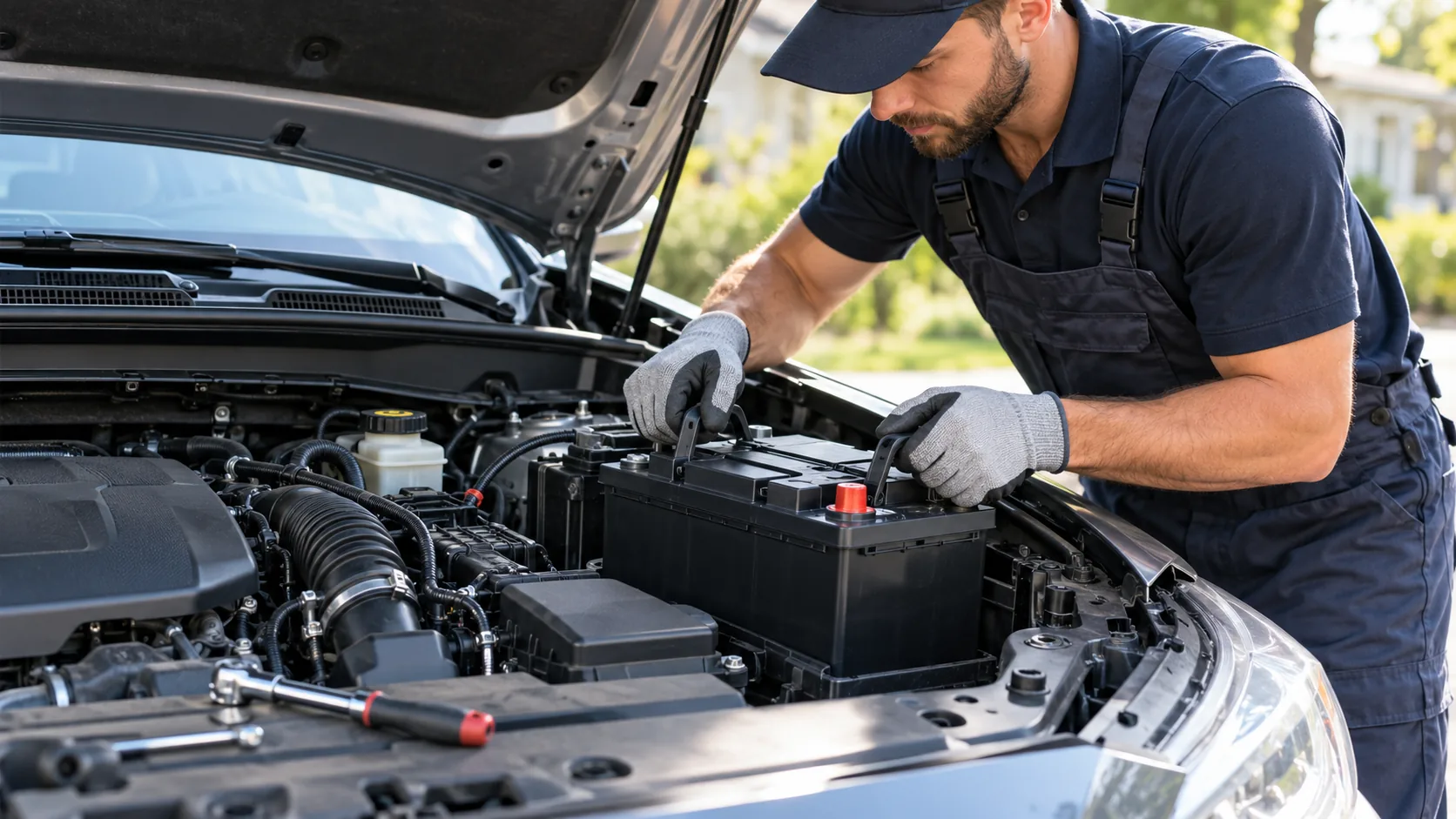 Battery replacement Dubai